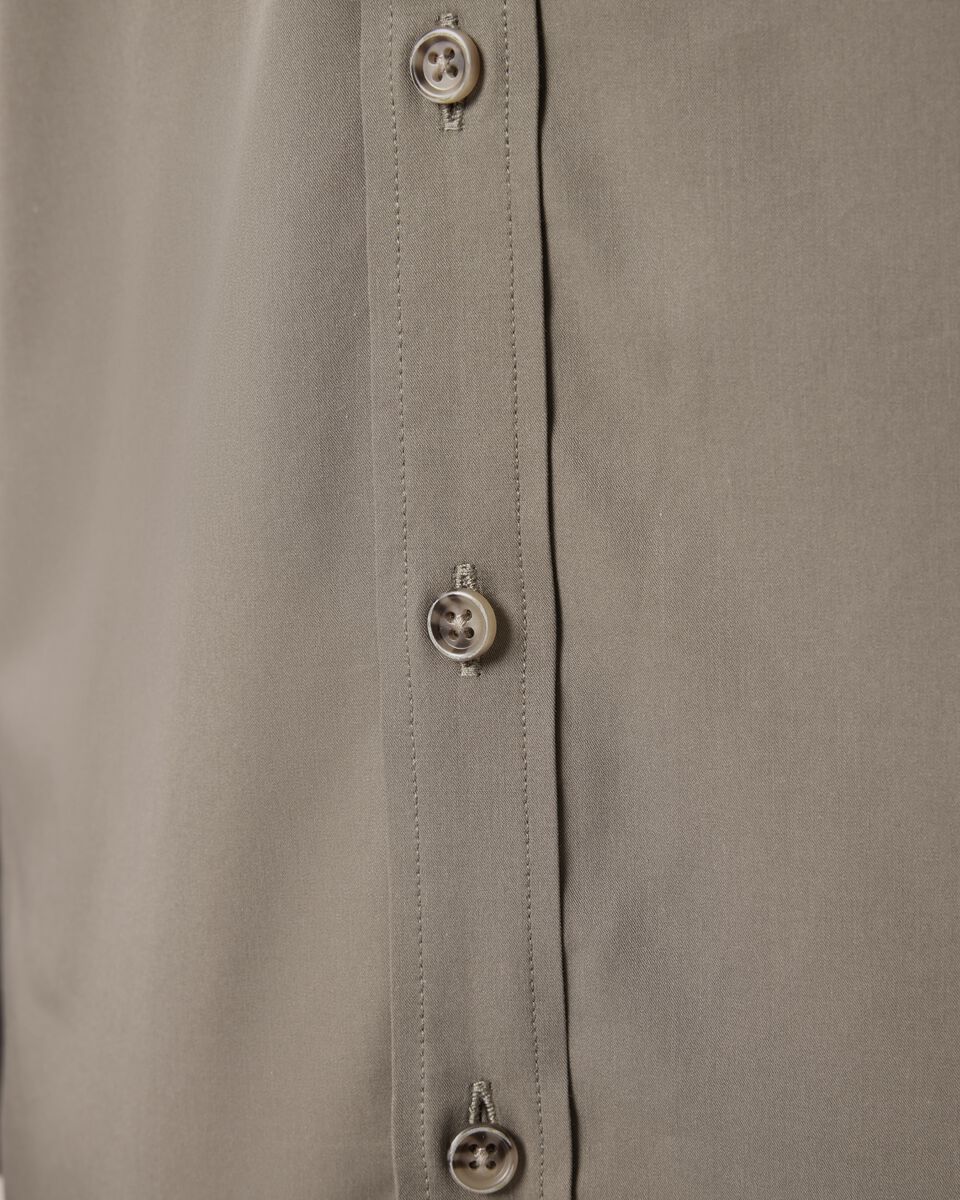 Relaxed Casual Long Sleeve Shirt, Moss, hi-res